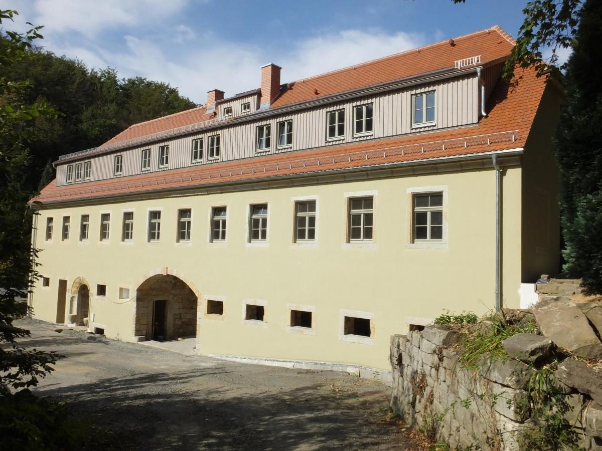 "Kutscherstube" - Hammergut Neidberg Rosenthal-Bielatal Eksteriør bilde